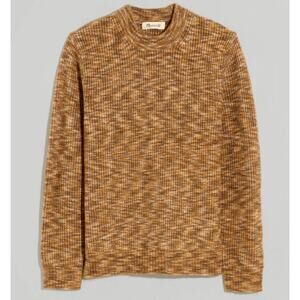 Madewell tan brown Space-Dyed Oversized Sweater